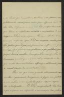 Carta de Ana Calisto a Teófilo Braga