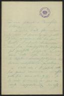 Carta de Giuseppe Gramegna a Teófilo Braga