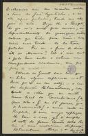 Carta de Joaquim de Araújo a Teófilo Braga