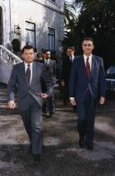 Visita de Carlos Alberto Wahnon de Carvalho Veiga a Portugal