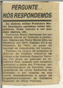 Pergunte… nós respondemos