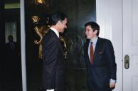 Visita de Enrique Barón Crespo a Portugal