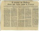 O drama da Polónia deve ser uma lição para a França