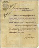 Ofício de José da Silva Graça para Bernardo de Albuquerque do Amaral Cardoso