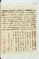 Cópia de carta de Manuel Teixeira Gomes para Pedro de Tovar
