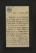 Carta de F. M. Gelormini para Teófilo Braga