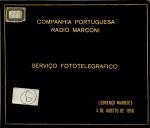 Companhia Portuguesa Rádio Marconi Serviço Fototelegráfico