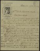 Carta da Livraria Chardron de Lelo & Irmão, Lda a Teófilo Braga