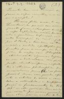Carta de Manuel Sardinha para João de Deus