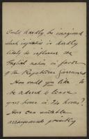 Carta de Gerald H. a Teófilo Braga