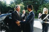 Visita de Jacques Santer a Portugal