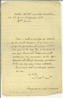Carta de Fernando de Machado (?) 