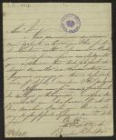 Carta de Bernardino Ribeiro a Teófilo Braga