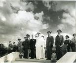 Fotografia de Américo Tomás na Base Aérea Nº5