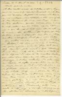 Carta de Teófilo Braga para Maria do Carmo Xavier de Barros Leite