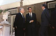 Visita do Presidente da Cruz de Malta