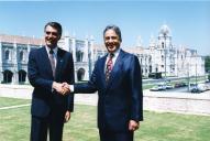 Visita de Fernando Henriques Cardoso a Portugal