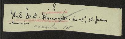 Apontamentos de Teófilo Braga
