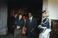 Visita do Presidente da República de Cabo Verde António Mascarenhas Monteiro a Portugal