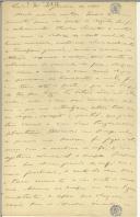 Carta de Teófilo Braga para Maria do Carmo Xavier de Barros Leite