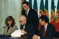 Assinatura do Quadro Comunitário de Apoio para Portugal II