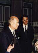 Visita de Giscard d´Estain a Portugal