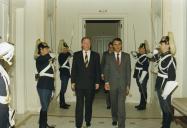 Visita de Jacques Santer a Portugal