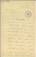 Carta de Joaquim de Vasconcelos para Teófilo Braga