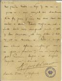 Bilhete-postal de Alfredo Pimenta para Teófilo Braga