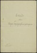 Ofício da 3ª Brigada de Cavalaria para o ministro da Guerra sobre um instrumento destinado à execução de levantamentos topográficos inventado por Óscar Carmona