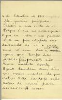 Carta de Ana Rosa Teixeira Gomes para Manuel Teixeira Gomes