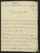 Carta de José Agostinho a Teófilo Braga