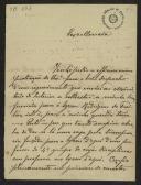 Carta de Benjamim de Carvalho Vasques de Mesquita a Teófilo Braga