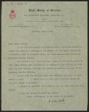 Carta de H. S. Rosedale, da Royal Society of Literature, a Teófilo Braga