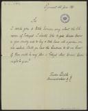 Carta de Theodor Loschke a Teófilo Braga