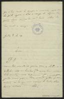 Carta de Ana Amália Martins da Cruz Xavier para Maria do Carmo Braga