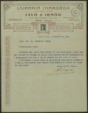 Carta da Livraria Chardron de Lelo & Irmão, Lda a Teófilo Braga
