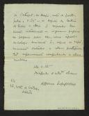 Carta de Afonso Lopes Vieira para Teófilo Braga
