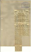 O «Bartolomeu Dias» fundeou às onze horas e um quarto: era o primeiro contacto de duas Pátrias velhas aliadas