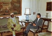 Audiência com o General Obasanjo
