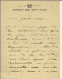 Carta de Eduardo Sarmento 