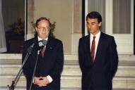 Visita do Primeiro-ministro da Bélgica Wilfried Martens
