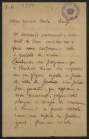 Carta de José Relvas a Teófilo Braga