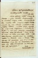 Cópia de carta de Manuel Teixeira Gomes 