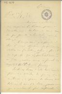 Carta de Joaquim de Vasconcelos para Teófilo Braga