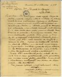 Carta de José Tavares Carreiro para Teófilo Braga