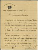 Carta de João M. (?) para Eurico Cameira e Sousa