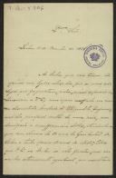 Carta de Ana Adelaide de M. Temudo Costa a Teófilo Braga