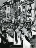 Fotografia da procissão da Nossa Senhora da Saúde, em Lisboa