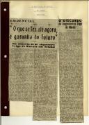 O discurso do Engenheiro Trigo de Morais